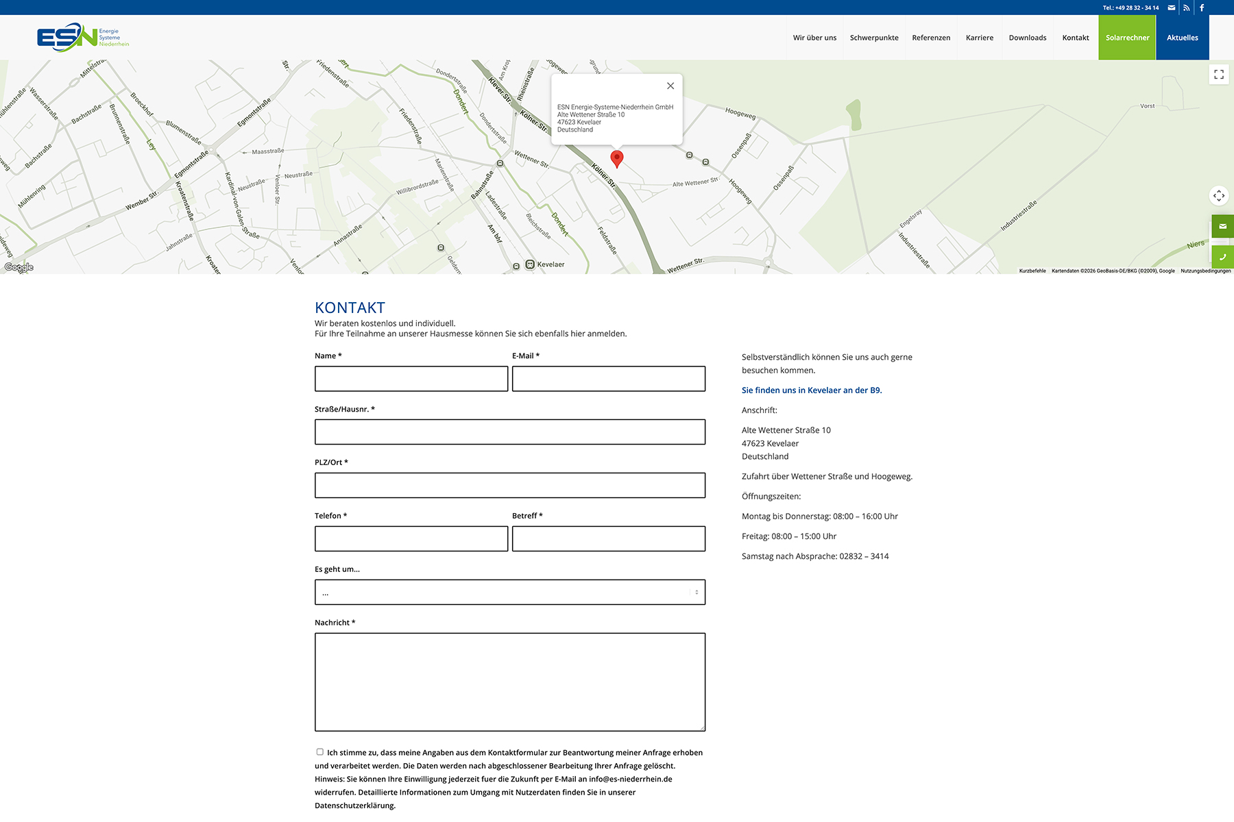 ES Niederrhein 3 Screenshot von ESN